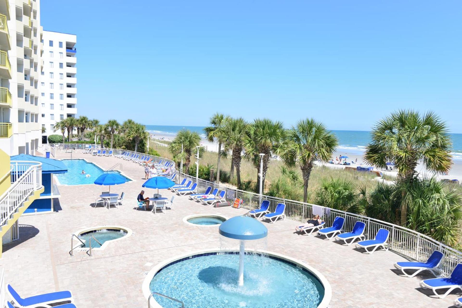 Oceanfront Top Location Modern Resort Lazy River Huge Pool Oasis Myrtle Beach Bagian luar foto