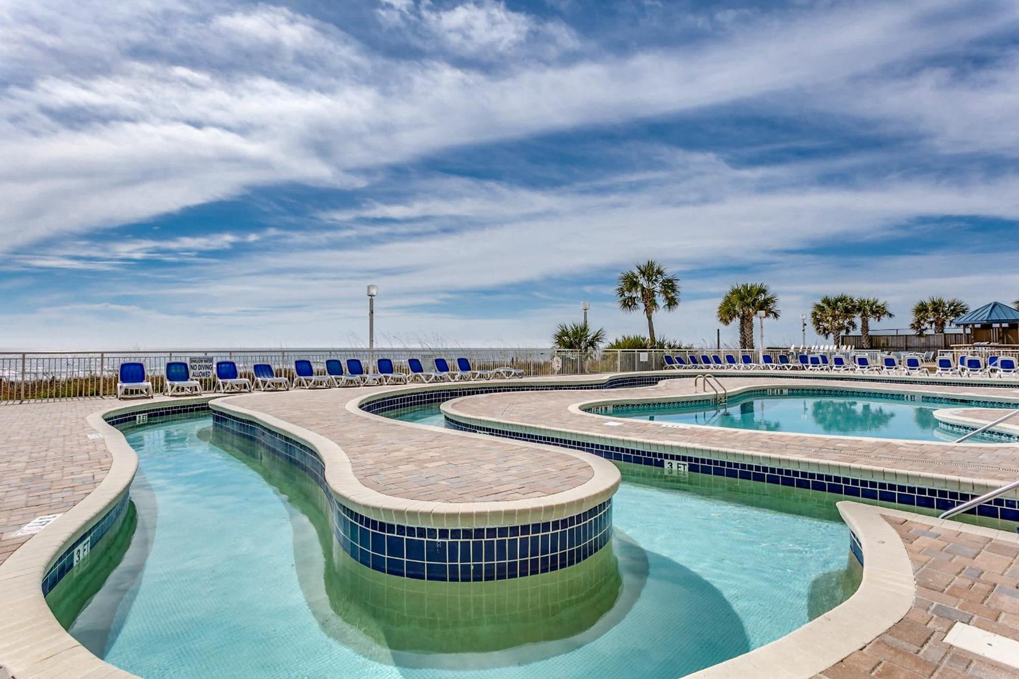Oceanfront Top Location Modern Resort Lazy River Huge Pool Oasis Myrtle Beach Bagian luar foto